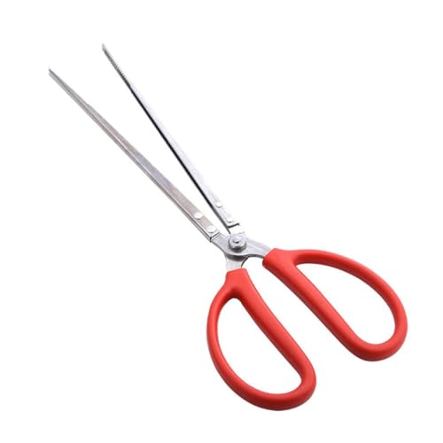 FIXOSHEE Pinza Multiuso in Inossidabile con Design Dentellato Presa Antiscivolo per Granchi Aragoste Castagne e Pesca Utile per Casa e Outdoor Manico Ergonomico e Apertura Ampia