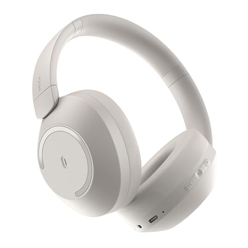 Mixx StreamQ C2 Over-Ear Wireless Stereo Headphones, Bluetooth Wireless Earphones, 25-Hour Battery, Foldable Design, Black (Sand)