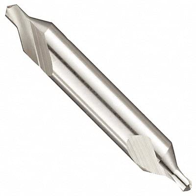 Drill/Countersink, 4, 5/16in Dia, RH, HSS (2 Pieces)