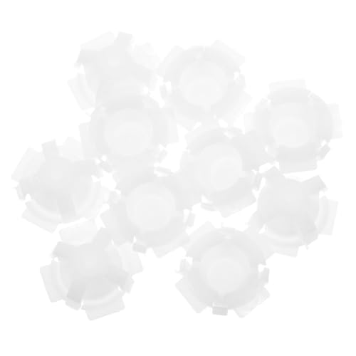 STOBAZA 10pcs Wipers Umbrella Hitch Small Spatula Rain Gauge Outdoor Fence Spatula Holder for Countertop Sprinkler Removal Tool Window Washer Squeegee Kit Plastic White