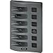 Blue Sea 4306 WeatherDeck? Water Resistant Fuse Panel - 6 Position - Gray