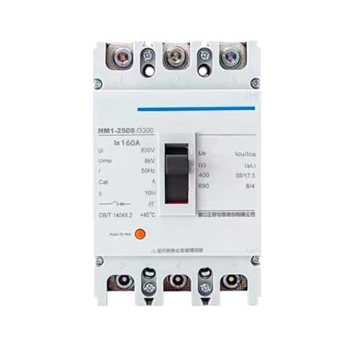 Disjoncteur boîtier moulé NM1 125A protection triphasée tableau 3P - 2