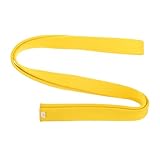 Happyyami Cotton Taekwondo Belt for Men Karate Belt Boys and Girls Adults Training Waist Guard