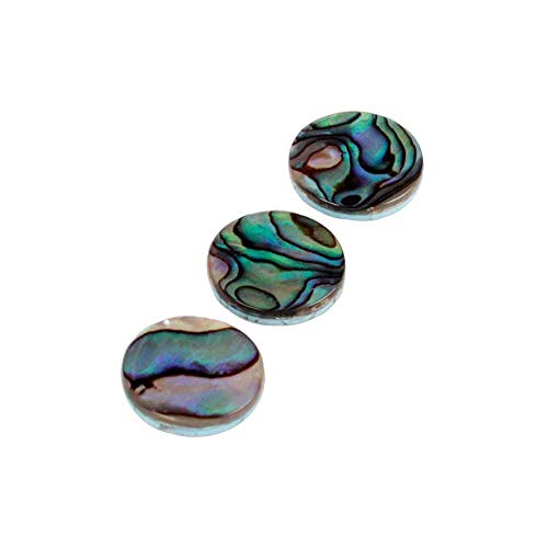 Lheng Inlay Abalone shell Trumpet Finger Buttons Brass Instrument Parts 3Pcs