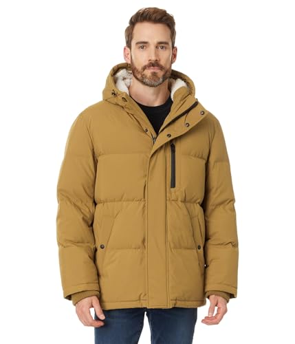 Image of Cole Haan Men's Essential Sherpa Lined Puffer Jacket