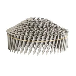 #US 1200Pcs Stainless Steel 1-1/4 .09 Ring Shank Siding Nails 15 Degree Wire Coil