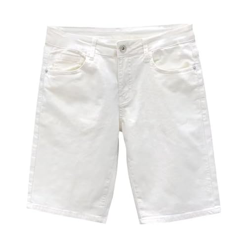 Short en denim extensible slim mode coupe ajustée décontracté