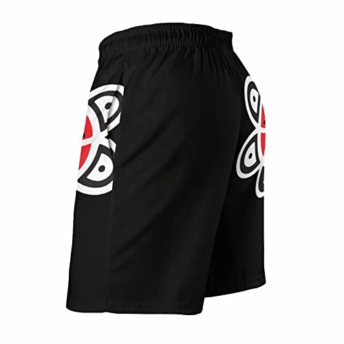 Mens Swim Trunks Puerto Rico Frog Flag Quick Dry Swim Shorts with Mesh Lining Funny Swimwear Bathing Suits2