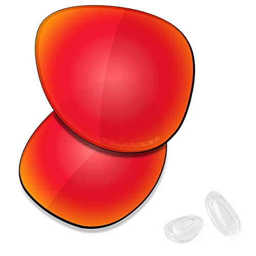 Image of SAUCER Premium Replacement Lenses & Nosepads for Oakley Elmont M OO4119 | UV400 Protection, Anti-Scratch, Precise Fit