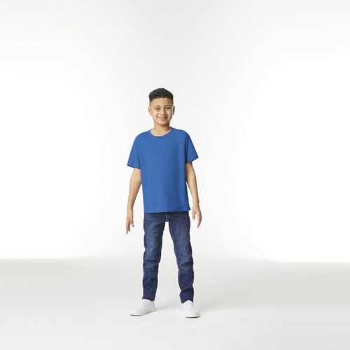 Image of Gildan Unisex-Child Gildan Youth Heavy Cotton T-Shirt, Style G5000b, 2-Pack