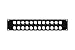 Elite Core RP2U-24D Rack Panel with 24 D-Series Punch-Outs, 2U