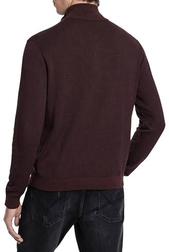 John Varvatos Men's Grand Birdseye Half Zip4