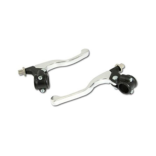 BIKEIT Lever Assembly Universal Short CHROMEBLA: Bars, Grips & LEVERS