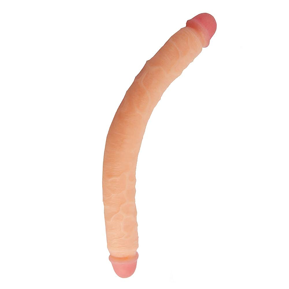 Roluck Doppio Dildo per Le Donne 46 cm Extra Lungo Doppio Dildo Dildo Realistico per Lesbiche Masturbazione Femminile Stimolazione del Punto G Pene Anale Dildo Giocattolo Del Sesso