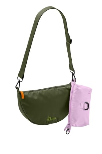 HUNTER Crossbody-Tasche Charlotte grün/lila