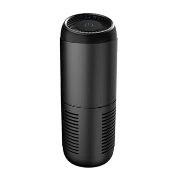 ELECTROPRIME Compatiable for Y-20 Desktop Car Negative Ion Air Purifier(Black)