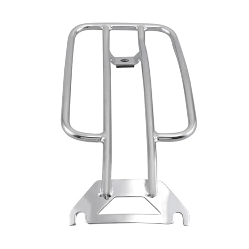 Portaequipajes Motocicleta Portaequipaje para Motocicleta, Portaequipaje Trasero para Asiento Individual para para Road King Electra Road Glide FLHR FLHTC FLHT 98-06