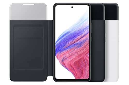 Coque Samsung A53 5G Smart S View noir élégante finition mate - 6