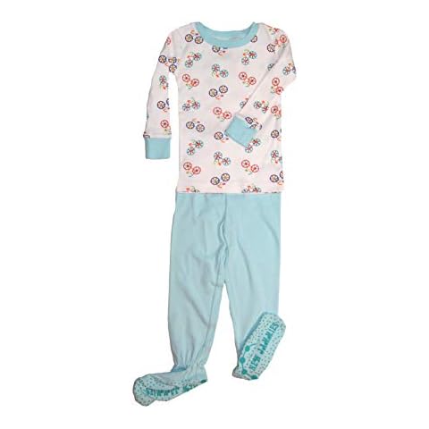 New Jammies Organic Cotton Footed 2 Piece Pajamas Cover