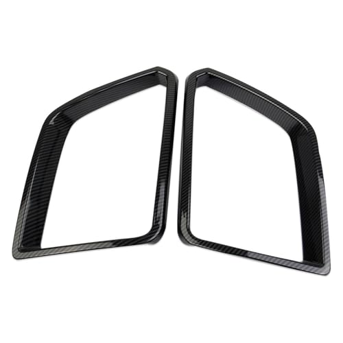 Image of Car Front Bumper Grille Cover Trim Compatible with Pontiac G8 08-09 /Holden Commodore 06-12 ABS Front Grille Accent Trim Cover Front Grille Bumper Grill Inserts protective Accessories (Carbon fiber)
