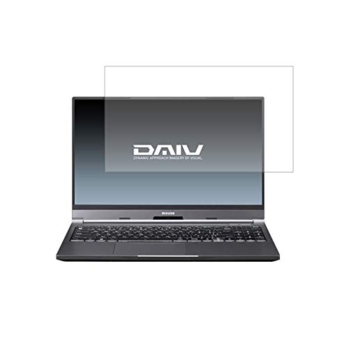 【2枚セット】ClearView mouse computer DAIV 5N 2020年7/12月モデル 15.6インチ対応【安心の5大機能☆衝撃吸収・ブルーライトカット】液晶保護フィルム 反射防止・抗菌・気泡レス