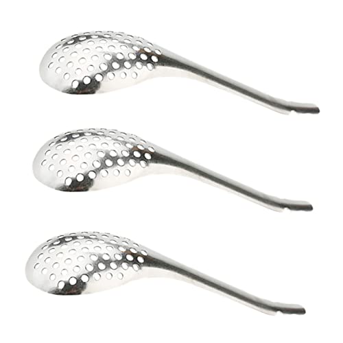 Mobestech Colador De Acero Inoxidable Cuchara Ranurada Multifuncional Para Cocina Hogar Restaurante Separación Clara Huevo Cocina Utensilios Imprescindibles