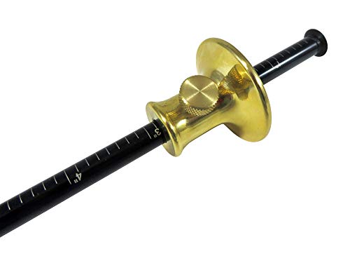 image for Taytools 465494 Wheel Marking Gauge Depth Gauge with Solid Brass Machi