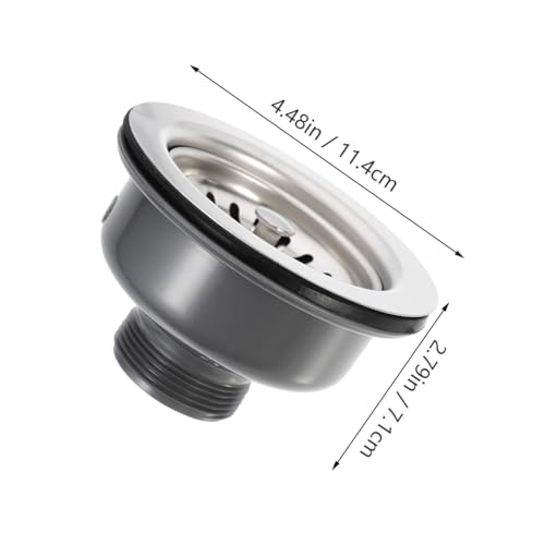 Colador para fregadero de cocina en acero inoxidable miniatura 7
