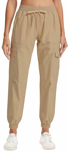 WUWUSKY Damen Cargohose Jogginghose Leichter Trekkinghose Wanderhose...