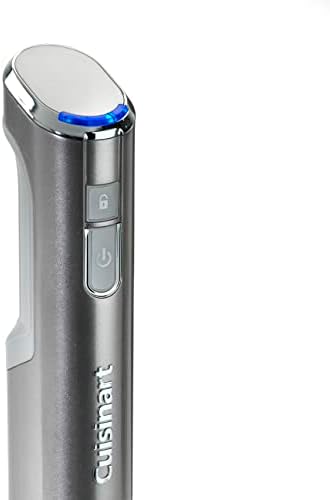 Cuisinart Cordless Pro Hand Blender and Mini Chopper, Rechargeable, Silver, RHB100U