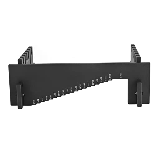 Height Measuring Gauge, Adjustable Circular Saw Height Carved Easy to Read for Engraving Trimming Machine (British System)