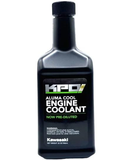 KPO Pre-Diluted Engine Coolant 32oz FOR Kawasaki Vehicles K63G-301-01Q w/bittering agent