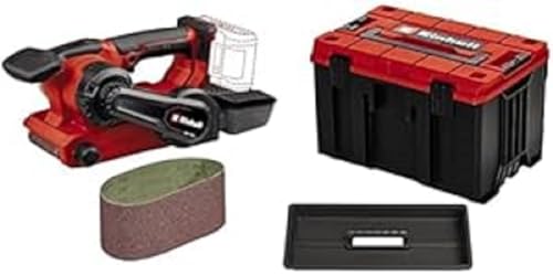 Einhell Professional Akku-Bandschleifer TP-BS 18/457 Li BL-Solo Power X-Change (18 V, Li-Ion, Brushless-Motor, inkl. 3x P80 Schleifband 457x75 mm, ohne Akku & Ladegerät, inkl. E-Case)