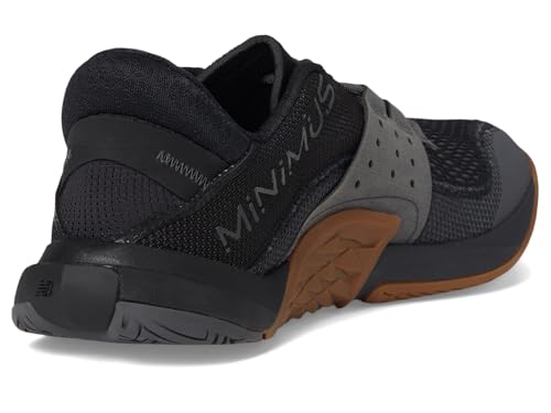New Balance Men's Minimus TR v2 Cross Trainer, Black/Magnet/White, 10 M