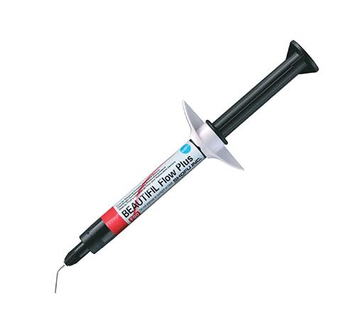 Shofu 2001 Beautifil Flow Plus Composite Restorative Syringe, A1 Shade, F00 Zero Flow Viscosity, 2.2 g Size