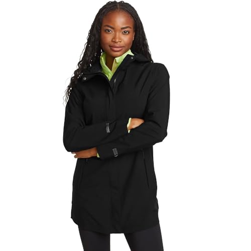 Eddie Bauer Women's Cloud Cap Stretch Waterproof Rain Parka3
