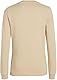 Calvin Klein Jeans Herren Badge Waffle Ls Tee J30j323485 Langarm Strickoberteile, Khaki (Pale Khaki), 3XL Große Größen