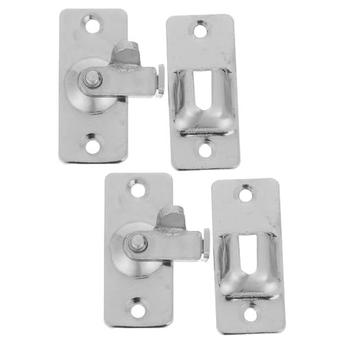 HONMEET 90�x�X���C�h�h�A���b�N�{���g2�Z�b�g �X�e�����X���t���b�v�Q�[�g���b�` �L���r�l�b�g ���������˗p�[���h�A�|�������b�N �Œ�