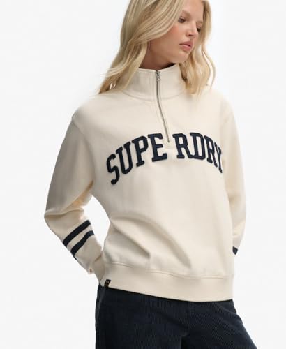Sweatshirt 12 zip motif appliqué femme Superdry - vue 8