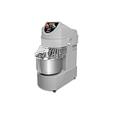 RHINO, Amasadora, 20L | 12kg, Doble Acción Giratoria, Tazón de Acero Inoxidable, Temporizador...