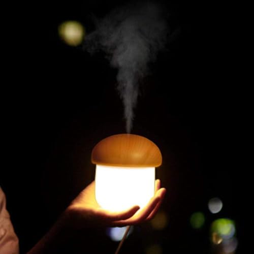 Humidificador de aire con forma de hongo portátil y silencioso 3