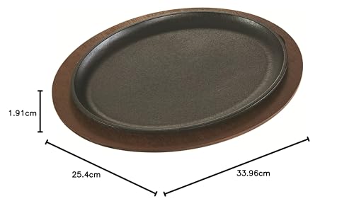 Image of Lodge Manufacturing LJOSH3 13 inch Oal Jumbo Cast Iron Griddle