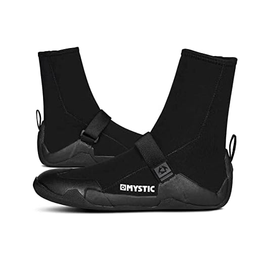 Mystic Watersports - Surf Kitesurf & Windsurfing Star 5mm runder Kappe - Schwarz - Unisex