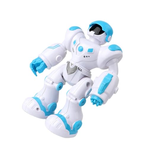 VANZACK Fun Robot Plaything for Boys and Girls 1 Set Electric Robot Toys Lights Music for Boys