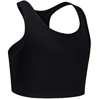 XUJI Tomboy Trans FTM Lesbian Faja de Pecho Plano Binder Top con