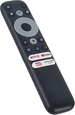 Besia RC902N FMR1 Remote Control for All TCL Google Smart TV and Android Smat TV,Replacement 55R646 55S546 65R646 65S546 75R646 75S546 Mini-LED QLED 4K UHD [ Without Voice Function]