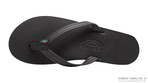 Image of Rainbow Sandals Women's Double Layer, Narrow Strap, Leather Sandals w /Arch