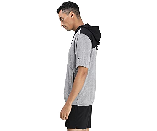 Image of PUMA Men's Polyester Hooded Neck Sweatshirt