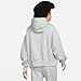 Nike, Women's, Sportswear Phoenix Fleece Over-Oversized Pullover Hoodie, Dark Grey Heather/Sail, XL