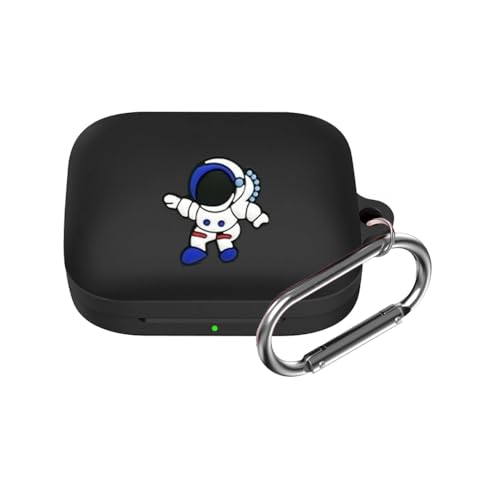 Image of WELCROS Soft Silicone Case Cover Compatible for Realme Buds Air 7 | 7 Pro (Blue Astronaut, Cartoon)